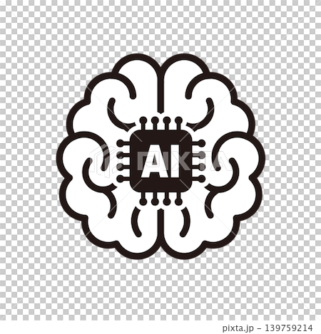 人工智慧腦晶片圖示 | 人工智慧、機器學習與神經網路的簡筆畫 人工智慧腦晶片圖示 | 人工智慧、機器學習與神經網路的簡筆畫 139759214