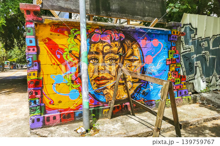 Rio de Janeiro Brazil City Street Art Graffiti and Paintings. Rio de Janeiro Brazil City Street Art Graffiti and Paintings. 139759767