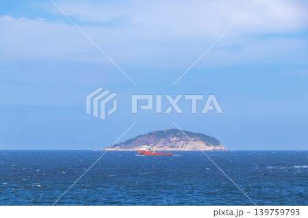 Urca Beach Tropical Island Paradise Panorama Rio de Janeiro Brazil. Urca Beach Tropical Island Paradise Panorama Rio de Janeiro Brazil. 139759793