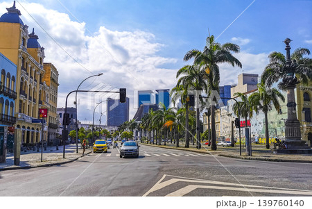Rio de Janeiro Brazil City Town Downtown Street Cityscape Skyline. Rio de Janeiro Brazil City Town Downtown Street Cityscape Skyline. 139760140