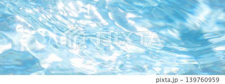 ひんやりとした水面 夏色のイメージ ひんやりとした水面 夏色のイメージ 139760959