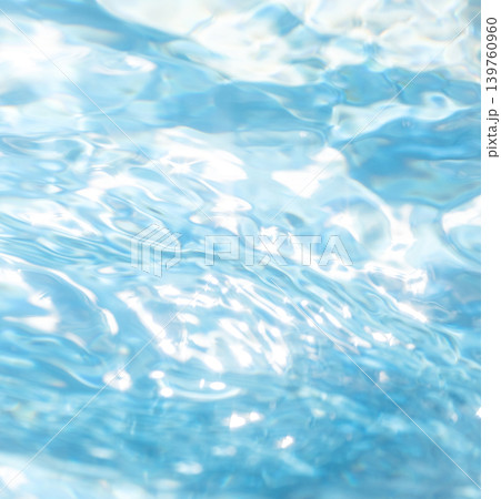 ひんやりとした水面 夏色のイメージ ひんやりとした水面 夏色のイメージ 139760960