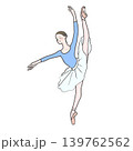 バレエの練習 139762562