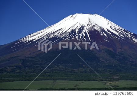 5月、山中湖畔の風景 (撮影地：山中湖親水公園付近) 139763600