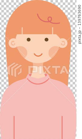 pink hair girl pink hair girl 139763690