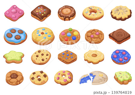 Cookies Vector Set Cookies Vector Set 139764819