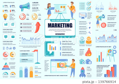 Bundle marketing and promo infographic UI, UX, KIT elements. Different charts, diagrams, workflow, flowchart, timeline, schemes, graphs design template. Vector info graphic and infographics set. Bundle marketing and promo infographic UI, UX, KIT elements. Different charts, diagrams, workflow, flowchart, timeline, schemes, graphs design template. Vector info graphic and infographics set. 139766914
