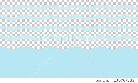 Wave background material, flat design Wave background material, flat design 139767335