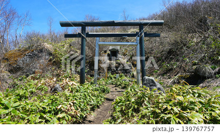 飯縄山 登山道にある鳥居 飯縄山 登山道にある鳥居 139767757
