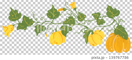 Pumpkin corner border hand drawn illustration, autumn thanksgiving frame with leaves vine botanical bloom, cozy harvest foliage decoration. Pumpkin corner border hand drawn illustration, autumn thanksgiving frame with leaves vine botanical bloom, cozy harvest foliage decoration. 139767786