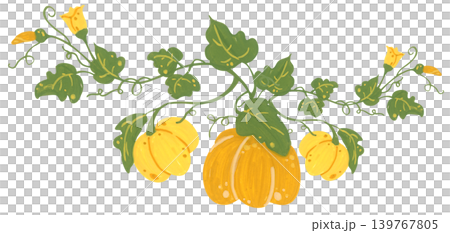 Pumpkin corner border hand drawn illustration, autumn thanksgiving frame with leaves vine botanical bloom, cozy harvest foliage decoration. Pumpkin corner border hand drawn illustration, autumn thanksgiving frame with leaves vine botanical bloom, cozy harvest foliage decoration. 139767805