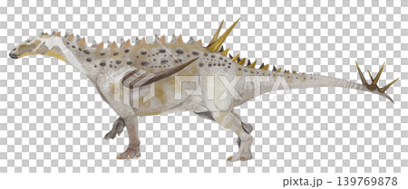 The dinosaur Gigantospinosaurus, a small stegosaurid with a large name. The dinosaur Gigantospinosaurus, a small stegosaurid with a large name. 139769878