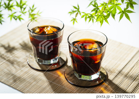 アイスコーヒー 和風イメージ アイスコーヒー 和風イメージ 139770295