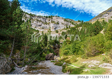 The Cirque de Gavarnie is a cirque in the central Pyrenees, in Southwestern France, close to the border of Spain The Cirque de Gavarnie is a cirque in the central Pyrenees, in Southwestern France, close to the border of Spain 139771333