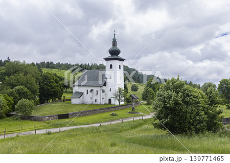 Church of Nativity of St. John the Baptist, Geographical Center of Europe, Slovakia 139771465