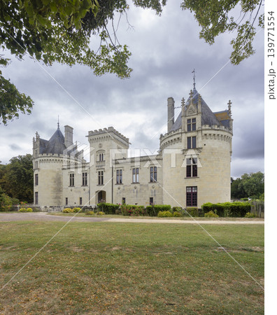Breze Castle (Chateau de Breze), UNESCO World Heritage Site, Pays de la Loire, France Breze Castle (Chateau de Breze), UNESCO World Heritage Site, Pays de la Loire, France 139771554