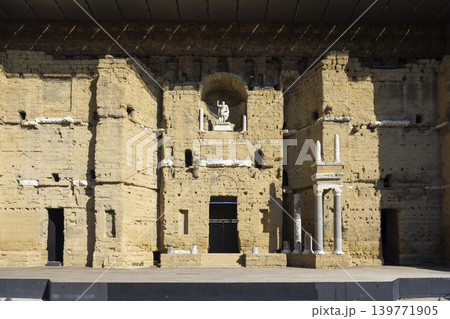 Roman Amphitheatre, Orange, UNESCO world heritage, Provence, France Roman Amphitheatre, Orange, UNESCO world heritage, Provence, France 139771905