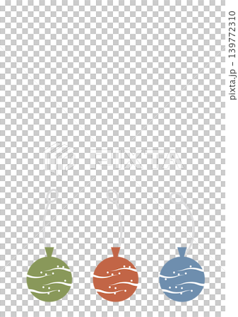 Simple summer illustration of colorful water balloons - background material for summer greeting cards Simple summer illustration of colorful water balloons - background material for summer greeting cards 139772310
