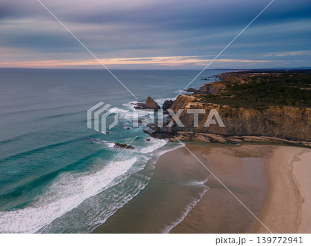 The beautiful Alentejo Coast Beach  139772941