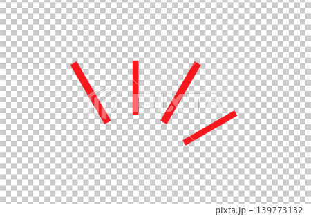 Simple red awareness icon 139773132