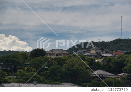 船上から見上げたグラバー邸 長崎 船上から見上げたグラバー邸 長崎 139773759