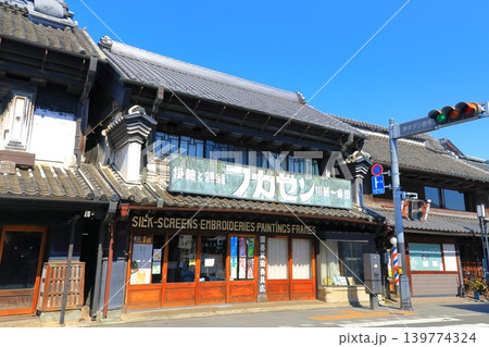 埼玉県川越市 小江戸川越の蔵造りの町並み 埼玉県川越市 小江戸川越の蔵造りの町並み 139774324
