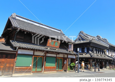 埼玉県川越市 小江戸川越の蔵造りの町並み 埼玉県川越市 小江戸川越の蔵造りの町並み 139774345