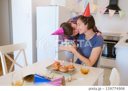 Happy Birthday at Home concept. 139774906