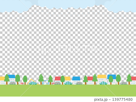 背景素材 - 雨季郊區景象 2026-3 Bek 139775480