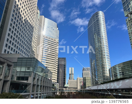 品川インターシティの高層ビル群 139776565