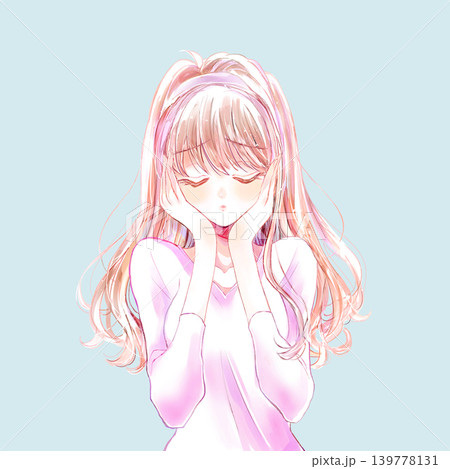 困る女性 139778131