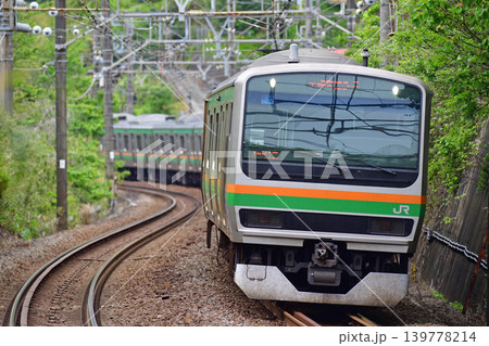 東海道本線 根府川-早川 JR東日本 E231系1000番台 U37編成(小山) 東海道本線 根府川-早川 JR東日本 E231系1000番台 U37編成(小山) 139778214