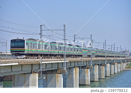 東海道本線 茅ヶ崎-平塚 JR東日本 E231系1000番台 K-01編成(国府津) 東海道本線 茅ヶ崎-平塚 JR東日本 E231系1000番台 K-01編成(国府津) 139778812