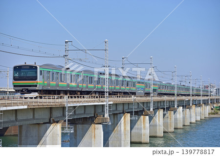 東海道本線 茅ヶ崎-平塚 JR東日本 E231系1000番台 K-31編成(国府津) 東海道本線 茅ヶ崎-平塚 JR東日本 E231系1000番台 K-31編成(国府津) 139778817