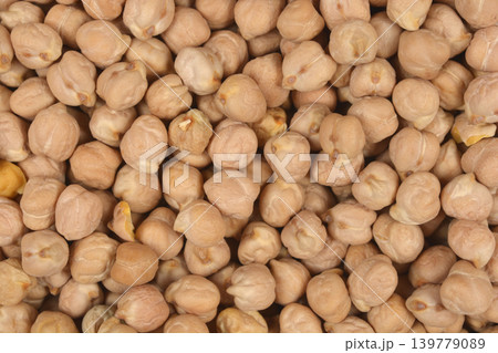 Dried Chickpeas Texture Background 139779089