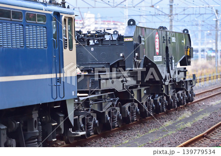東海道本線 西湘貨物 JR貨物 EF65-2092(新鶴見)+シキ801B2 東海道本線 西湘貨物 JR貨物 EF65-2092(新鶴見)+シキ801B2 139779534