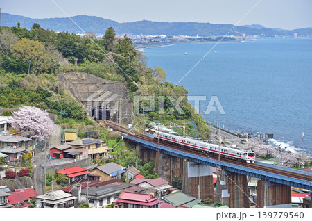 東海道本線　早川－根府川　JR東日本　クモヤE491系（勝田）　Easti-E 139779540