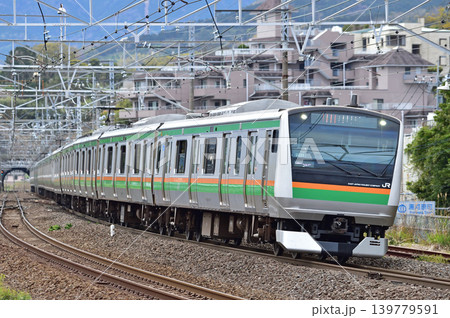 東海道本線　真鶴　JR東日本　E233系3000番台　U231編成（小山） 139779591