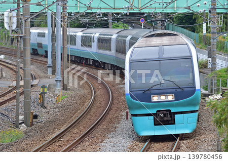 東海道本線 東戸塚-保土ケ谷 JR東日本 251系 RE-4編成(大宮) スーパービュー踊り子 東海道本線 東戸塚-保土ケ谷 JR東日本 251系 RE-4編成(大宮) スーパービュー踊り子 139780456