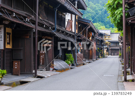 飛騨高山の古い町並 飛騨高山の古い町並 139783249