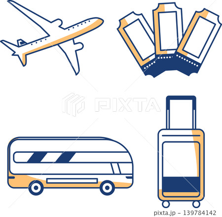 Travel Preparation Vector Icons Travel Preparation Vector Icons 139784142