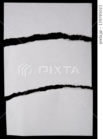Ripped paper strips Ripped paper strips 139785021