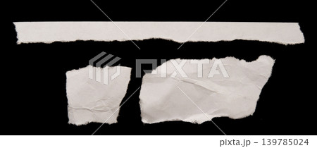Ripped paper strips Ripped paper strips 139785024