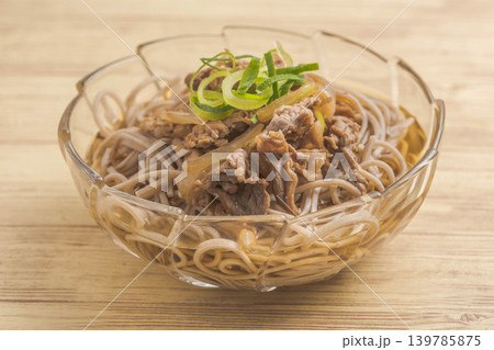夏の味覚　冷製肉蕎麦 139785875