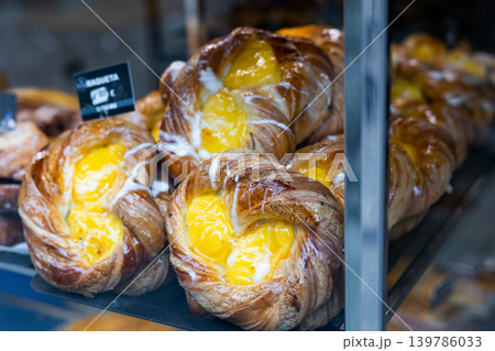 Raquetas de Salamanca for sale in bakery Raquetas de Salamanca for sale in bakery 139786033