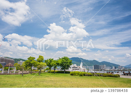大津湖岸なぎさ公園 琵琶湖 滋賀県大津市 大津湖岸なぎさ公園 琵琶湖 滋賀県大津市 139786438