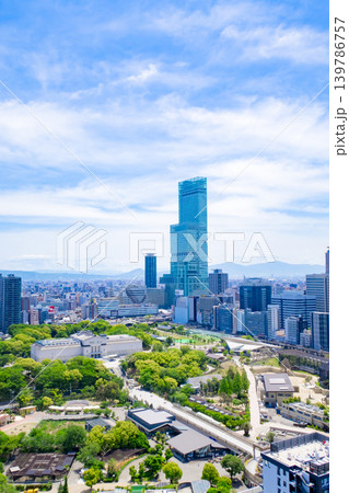 大阪　都市風景　天王寺周辺 139786757