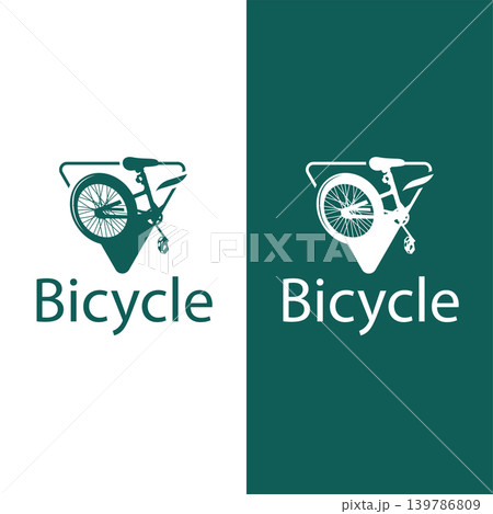 Minimal Bike Logo with Modern Urban Lifestyle Concept Minimal Bike Logo with Modern Urban Lifestyle Concept 139786809