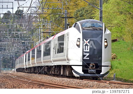 総武本線 四街道-物井 JR東日本 E259系 Ne006編成(鎌倉) 成田エクスプレス NEX 総武本線 四街道-物井 JR東日本 E259系 Ne006編成(鎌倉) 成田エクスプレス NEX 139787271