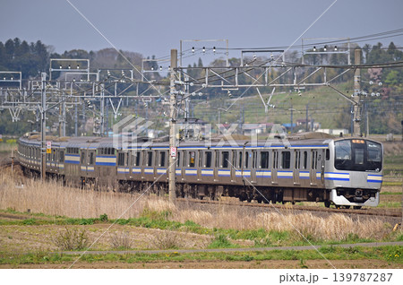 総武本線　佐倉－物井　JR東日本　E217系　Y-21編成（鎌倉） 139787287